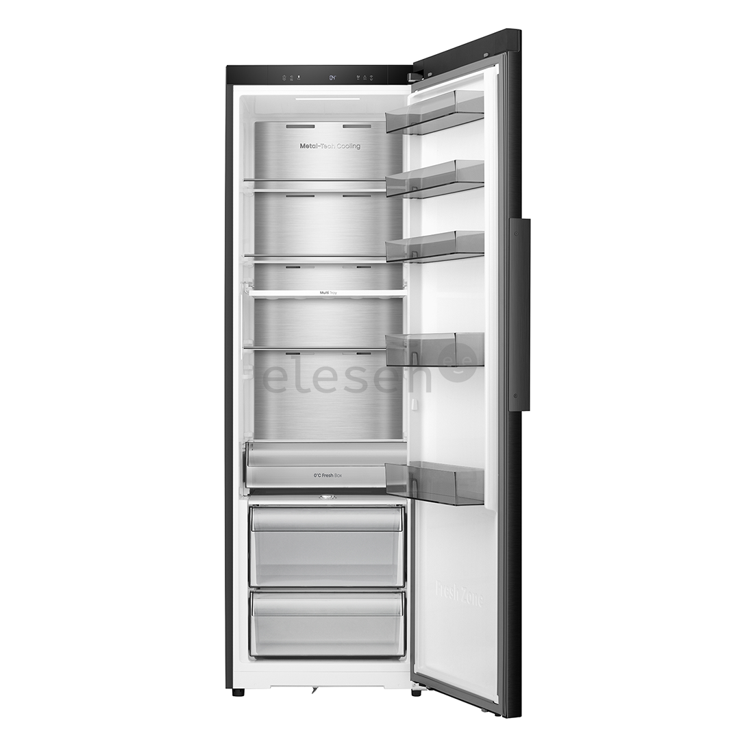 Hisense, 372 L, aukštis 186 cm, juodas - Šaldytuvas