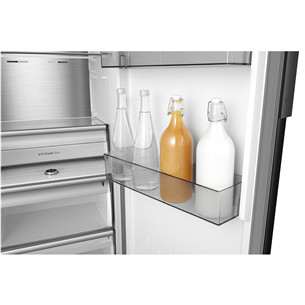 Hisense, 372 L, aukštis 186 cm, juodas - Šaldytuvas