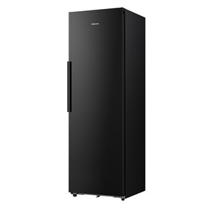 Hisense, 372 L, aukštis 186 cm, juodas - Šaldytuvas