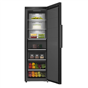 Hisense, NoFrost, 312 L, height 186 cm, black - Freezer
