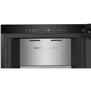 Hisense, NoFrost, 312 L, height 186 cm, black - Freezer