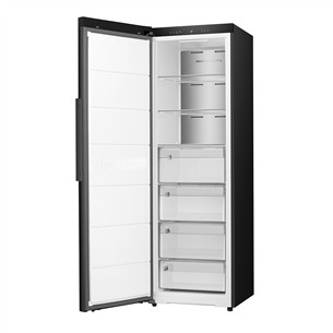 Hisense, NoFrost, 312 L, aukštis 186 cm, juodas - Šaldiklis