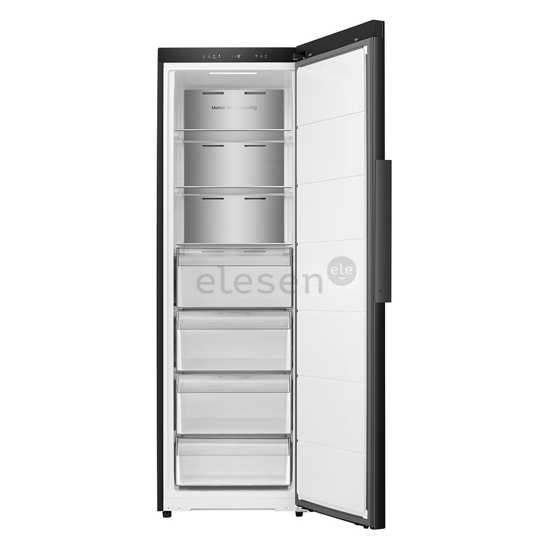 Hisense, NoFrost, 312 L, aukštis 186 cm, juodas - Šaldiklis