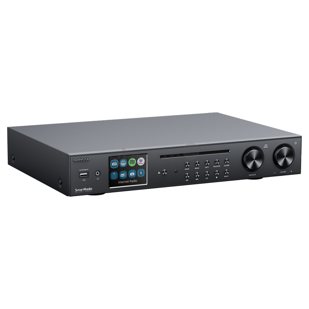 Kenwood W8000SCD, black - CD receiver