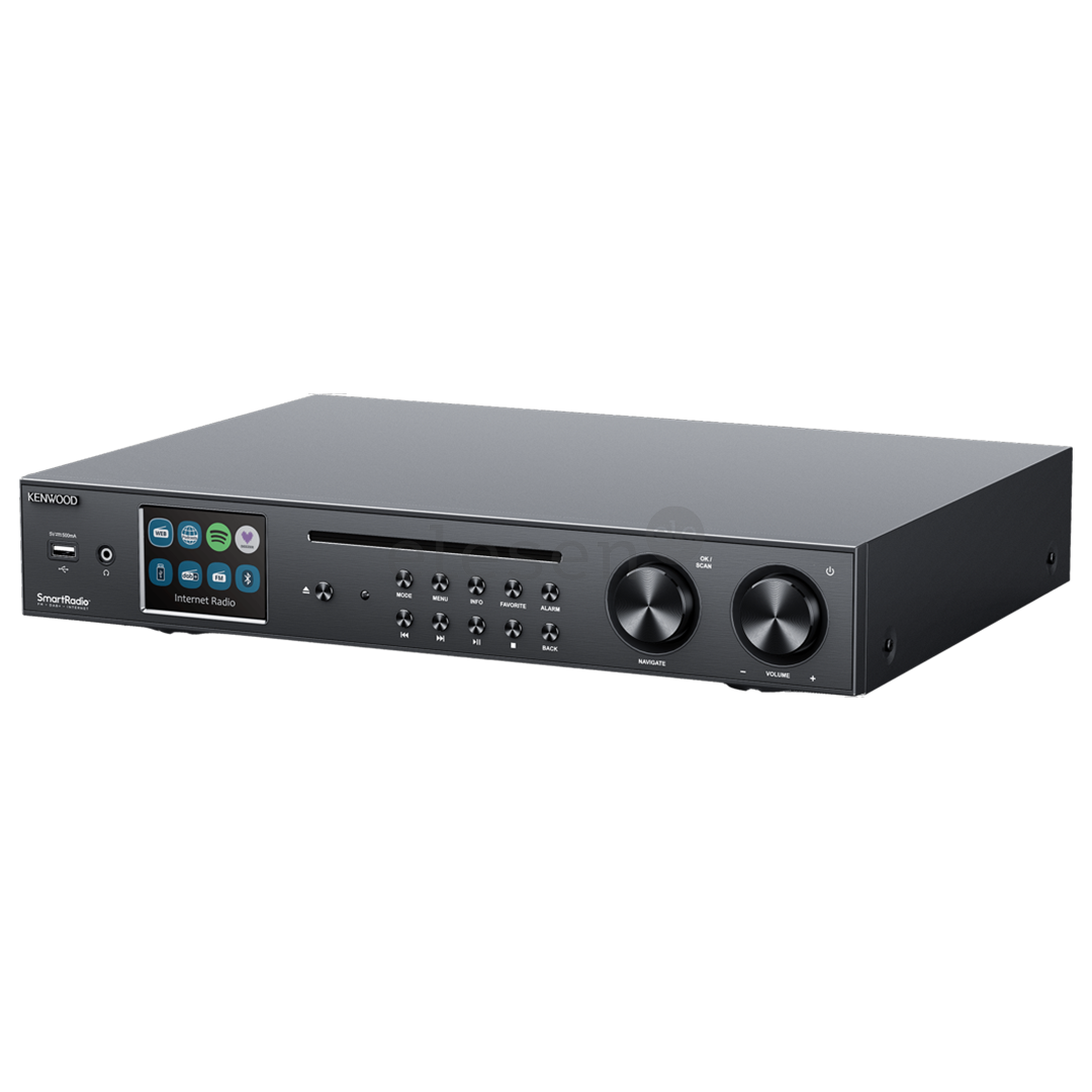 Kenwood W8000SCD, black - CD receiver