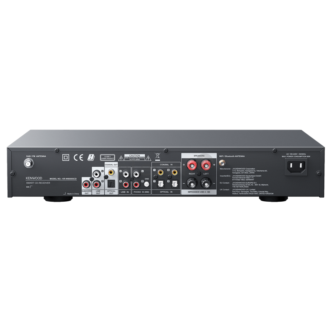 Kenwood W8000SCD, black - CD receiver