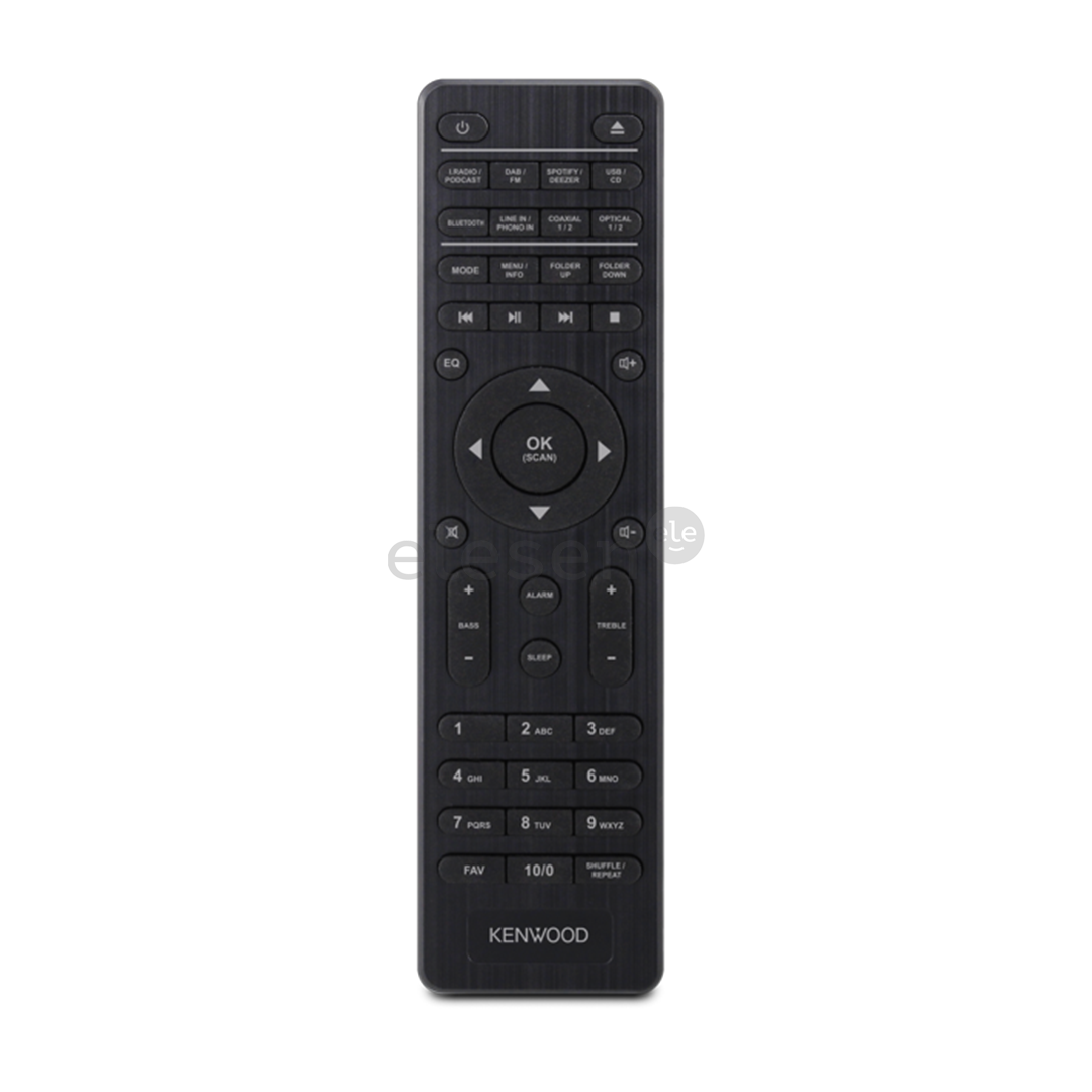 Kenwood W8000SCD, black - CD receiver