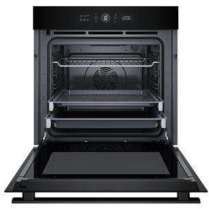 Whirlpool, 73 L, pirolizė, juoda - Įmontuojama orkaitė