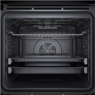 Whirlpool, 73 L, pirolizė, juoda - Įmontuojama orkaitė