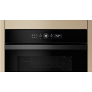 Whirlpool, 73 L, pirolizė, juoda - Įmontuojama orkaitė