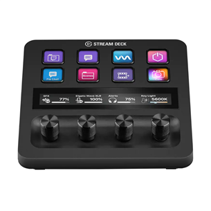 Elgato Stream Deck + and USB Hub, juodas - Transliacijos valdiklis