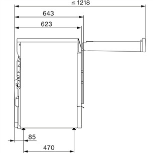 Miele TQ 1000 WP Nova Edition, 9 kg, depth 62.3 cm - Clothes dryer