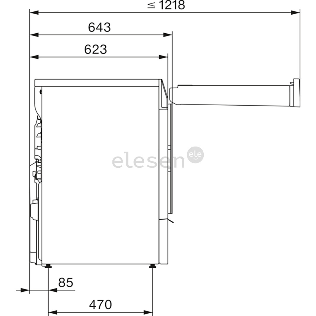 Miele TQ 1000 WP Nova Edition, 9 kg, depth 62.3 cm - Clothes dryer