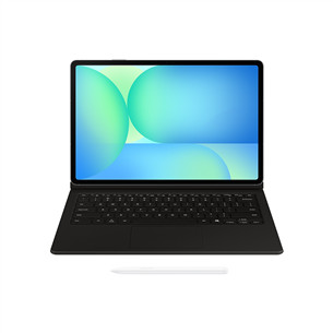 Dėklas su klaviatūra Samsung Book Cover Keyboard, Galaxy Tab S10 FE+, AI Key, juodas