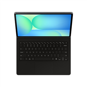 Dėklas su klaviatūra Samsung Book Cover Keyboard, Galaxy Tab S10 FE+, AI Key, juodas