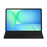 Samsung Book Cover Keyboard Slim, Galaxy Tab S10 FE+, juoda - Klaviatūra-dėklas