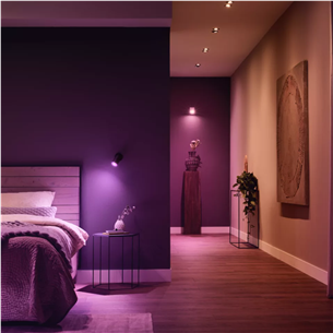 Philips Hue Smart Spotlight, white and color, GU10, 3 vnt - Išmaniosios lemputės
