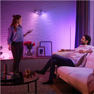 Philips Hue Starter Kit, Smart Spotlights, Dimmer Switch, GU10 3 vnt - Išmaniųjų šviesų rinkinys