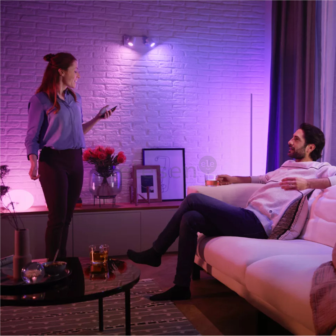 Philips Hue Starter Kit, Smart Spotlights, Dimmer Switch, GU10 3 шт. - Комплект умных ламп