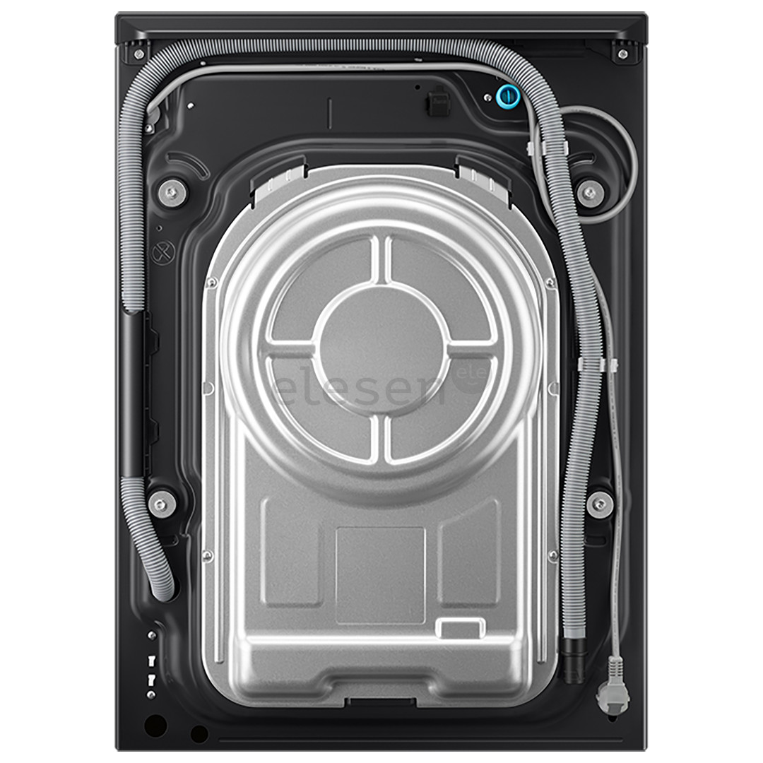 Samsung, 9 кг, глубина 60 см, 1400 об/мин, серебристый - Стиральная машина с передней загрузкой