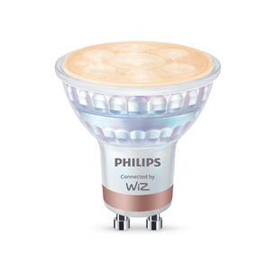 Philips Wiz Smart LED Spot, GU10, 2 vnt., baltos - Išmaniosios lemputės 929003772241