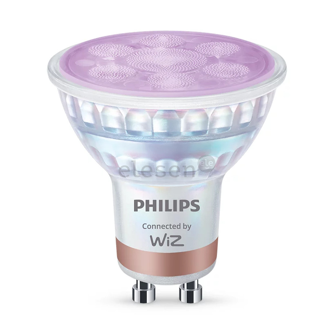Philips Wiz Smart LED Spot Full Color, GU10, 1 vnt., balta - Išmanioji lemputė
