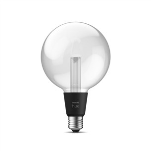Philips Hue G125 Globe Large, E27, juoda - Išmanioji lemputė