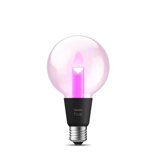 Philips Hue G95 Globe, E27, juoda - Išmanioji lemputė 929003151101