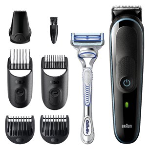 Braun, 7-in-1, juodas - Barzdaskutės rinkinys PR000130220