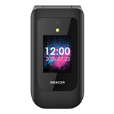 Maxcom Comfort MM827 4G, juodas - Mobilus telefonas