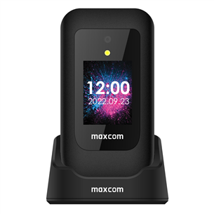 Maxcom Comfort MM827 4G, juodas - Mobilus telefonas