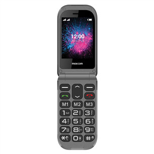 Maxcom Comfort MM827 4G, juodas - Mobilus telefonas