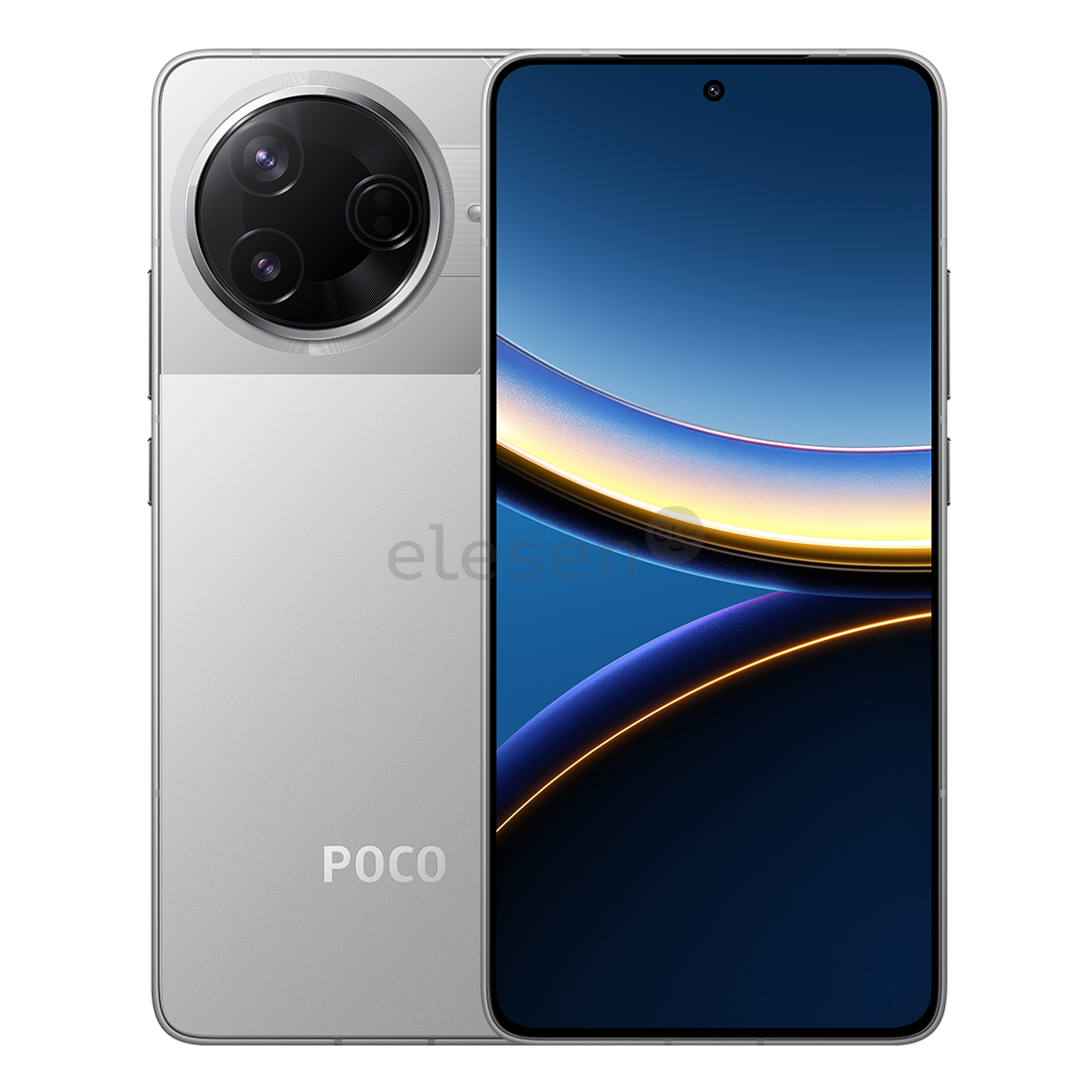 POCO F7 Pro 5G, 512 GB, silver - Smartphone