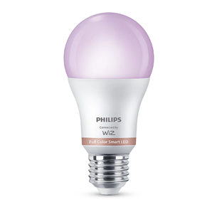 Philips Wiz Full Color Smart LED Bulb, E27, 2 vnt., baltos - Išmaniosios lemputės 929003601041