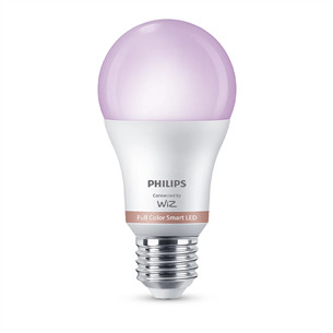 Philips Wiz Full Color Smart LED Bulb, E27, 3 pc, white - LED light 929003601036
