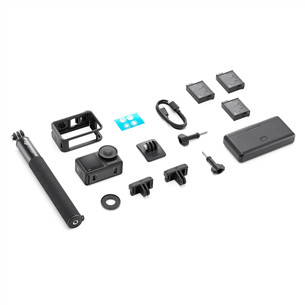 Dji Osmo Action 4 Adventure Combo, juodas - Veiksmo kameros rinkinys