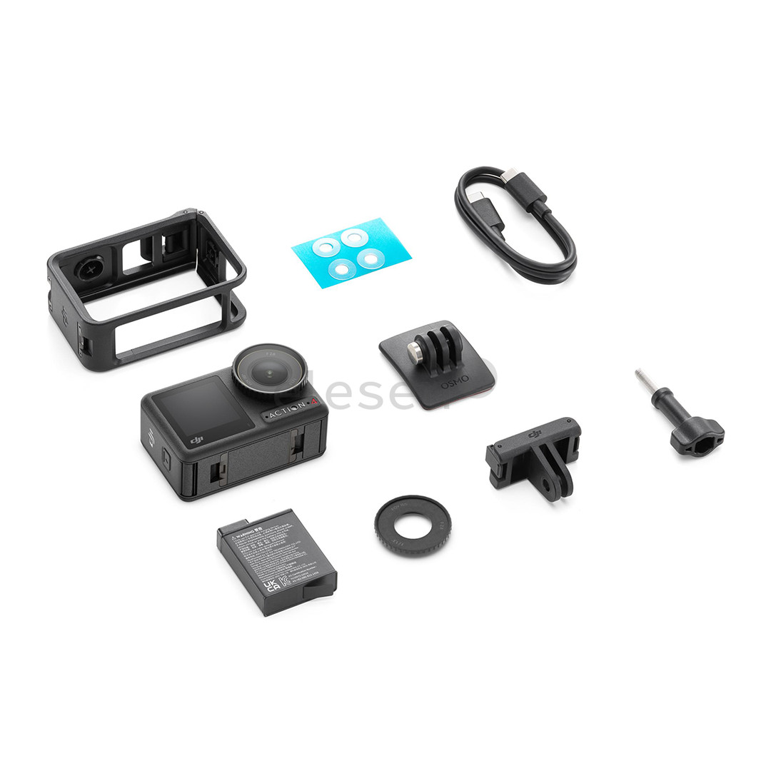 Dji Osmo Action 4 Standard Combo, black - Action camera bundle