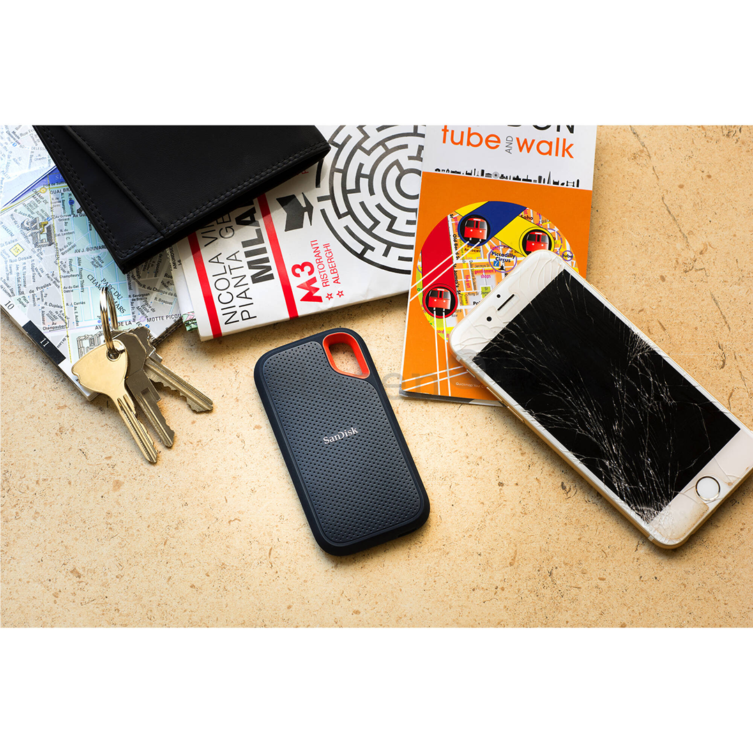 SanDisk Extreme Portable V2, 8 ТБ - Внешний накопитель SSD