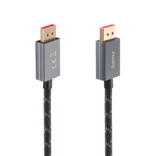 Hama DisplayPort, 8K, 2 m, gray - Cable