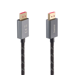 Hama DisplayPort, 8K, 2 m, pilkas - Laidas