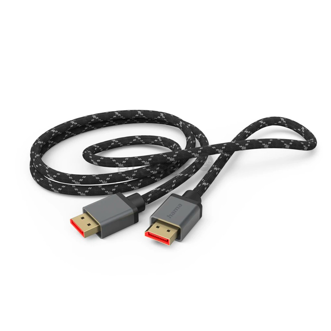 Hama DisplayPort, 8K, 2 m, gray - Cable