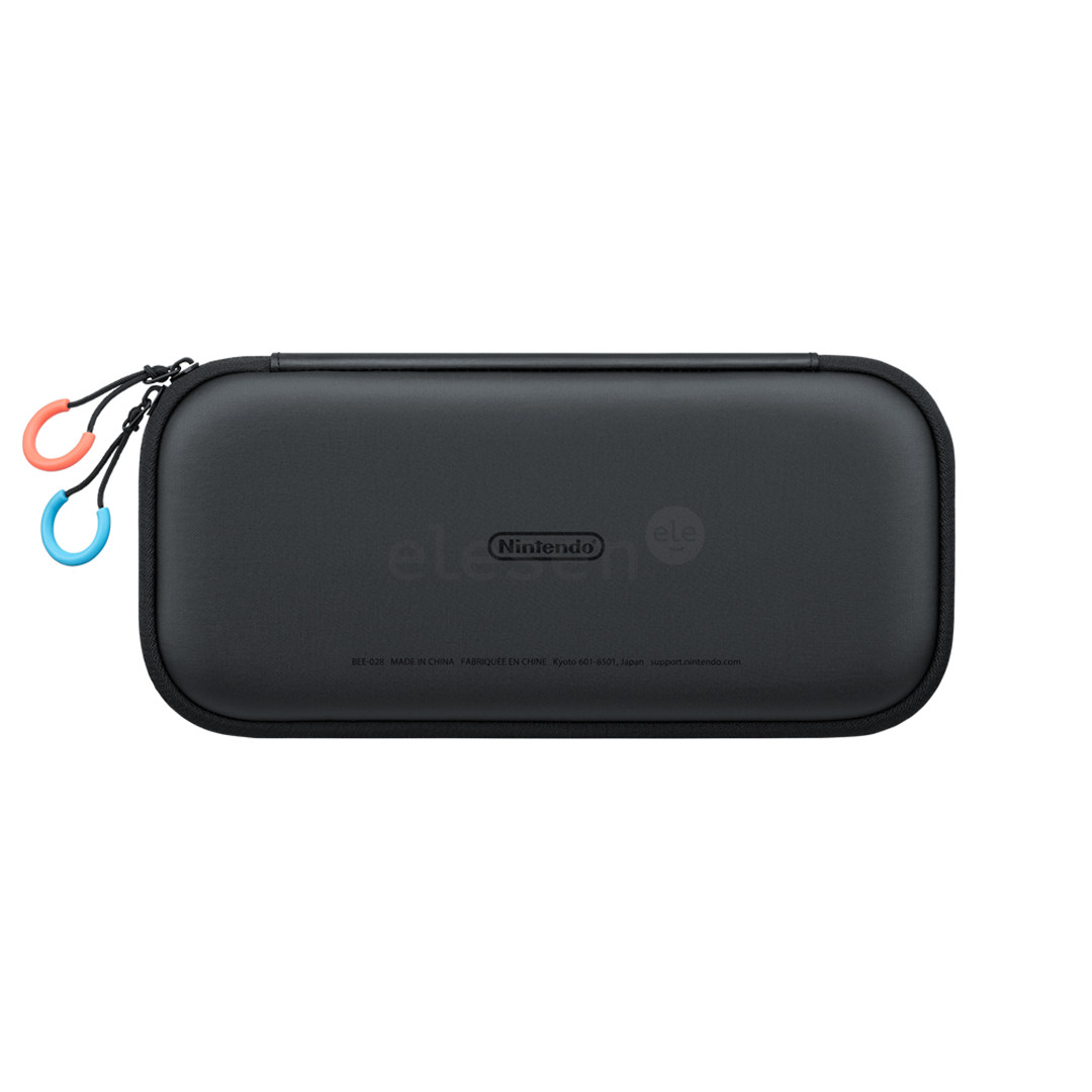 Nintendo Switch 2 Carrying Case & Screen Protector, juodas - Žaidimų konsolės dėklas