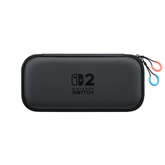 Nintendo Switch 2 Carrying Case & Screen Protector, juodas - Žaidimų konsolės dėklas