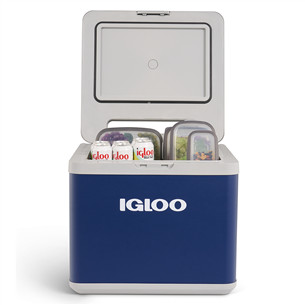 Igloo IH 45, 43 L, AC/DC, 230/12 V, mėlynas - Automobilinis šaldytuvas