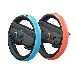 Nintendo Joy-Con 2 Wheel, Nintendo Switch 2, 2 шт., голубой/красный - Руль