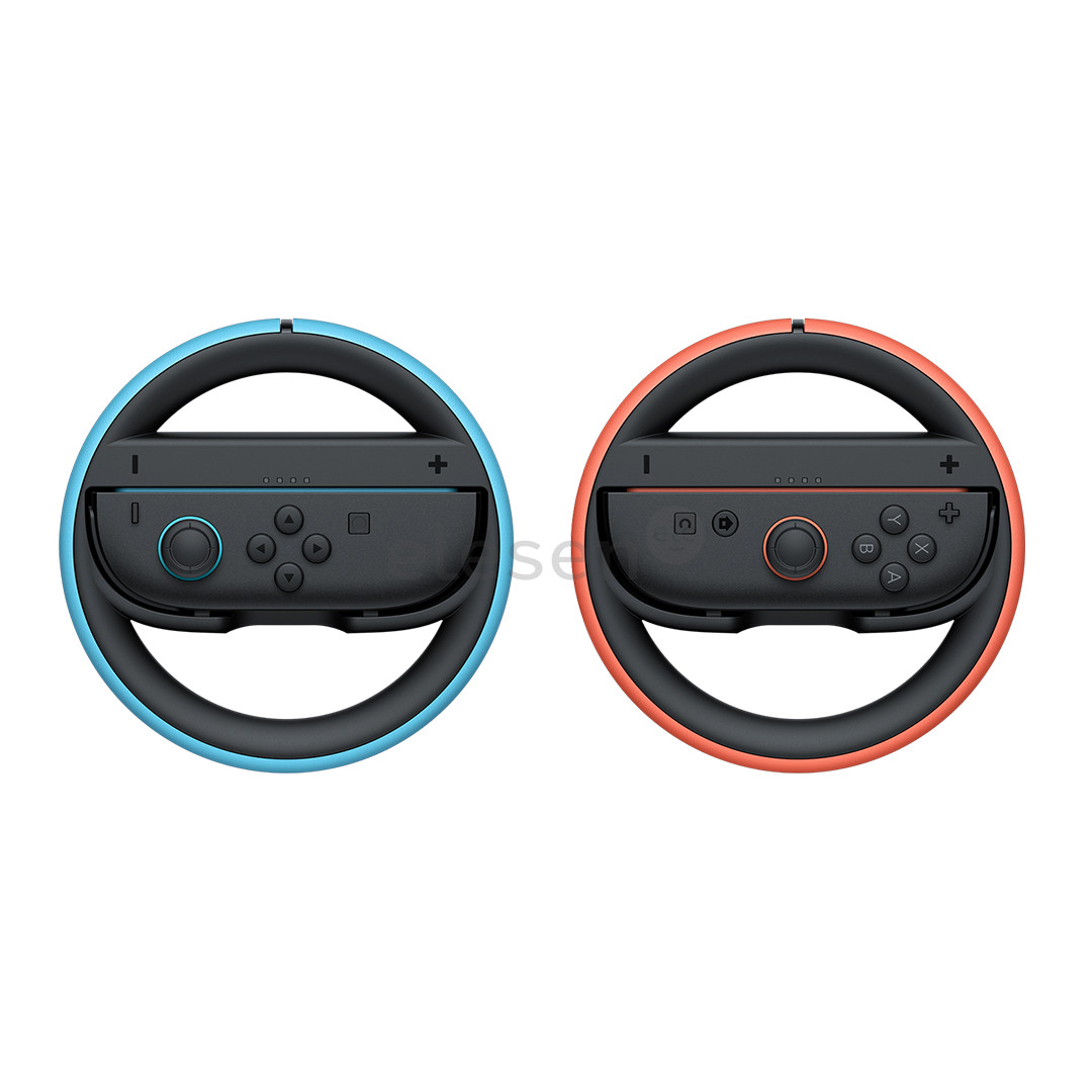 Nintendo Joy-Con 2 Wheel, Nintendo Switch 2, 2 pc, light blue/red - Wheel