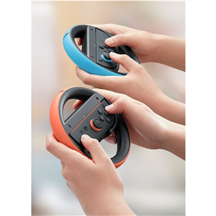 Nintendo Joy-Con 2 Wheel, Nintendo Switch 2, 2 vnt., mėlynas/raudonas - Vairai