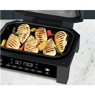 Ninja 6-in-1 MAX, 1760 W, black/silver - Grill & Air Fryer