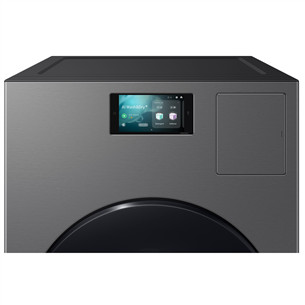Samsung Bespoke AI Laundry Combo, 18 kg / 11 kg, gylis 87,5 cm, 1000 aps./min., pilka - Skalbimo mašina - džiovyklė