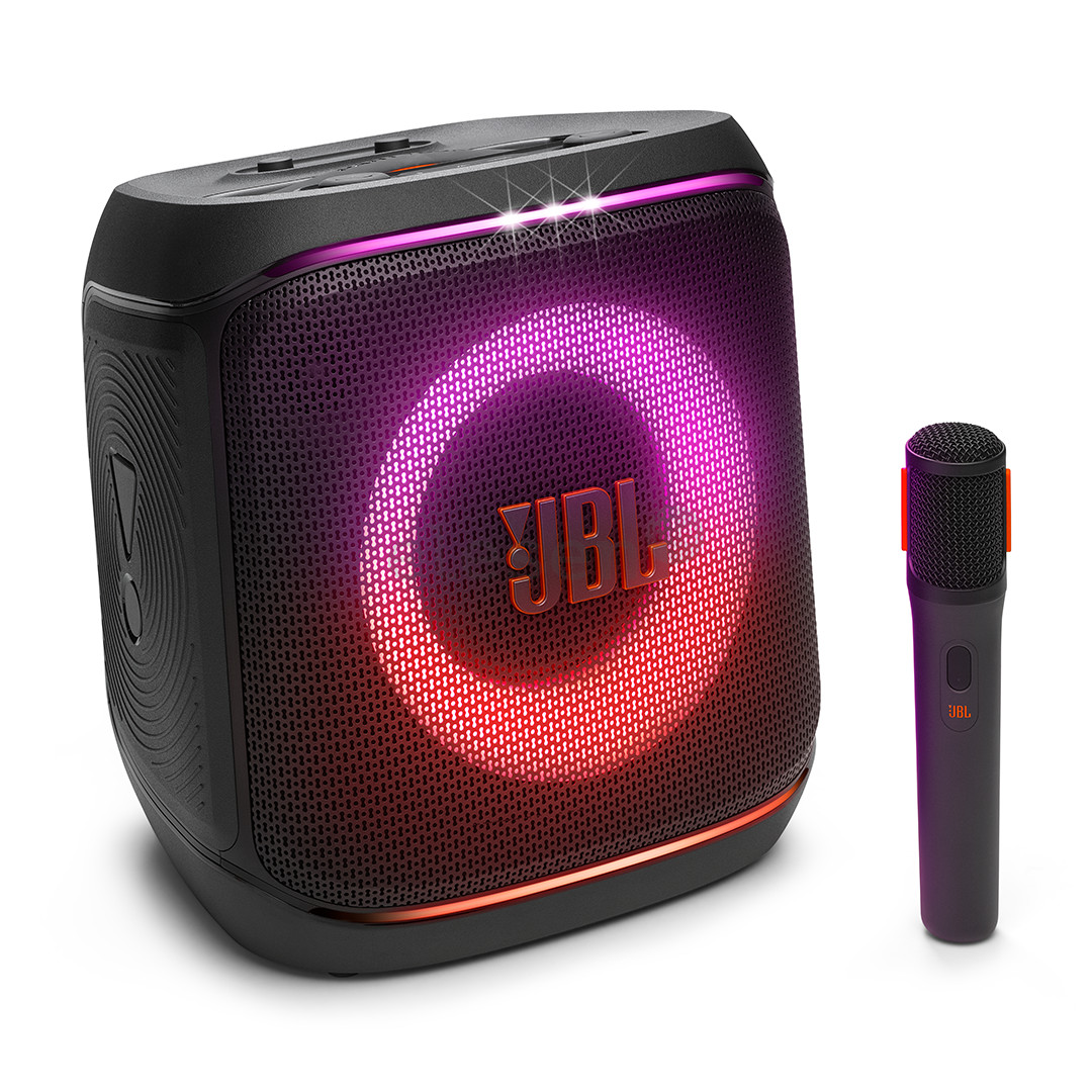 JBL Partybox Encore, 100 Вт, микрофон, черный - Портативная колонка для вечеринок Товар - JBLPBENCORE1MICEP